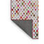 Tapis blanc/rouge à motifs-335131812