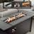 7- Person Outdoor Wicker Patio Conversation Furniture Set With Fire Pit Table-1061966997