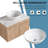 Beber 30'' Single Bathroom Vanity with Stone Top