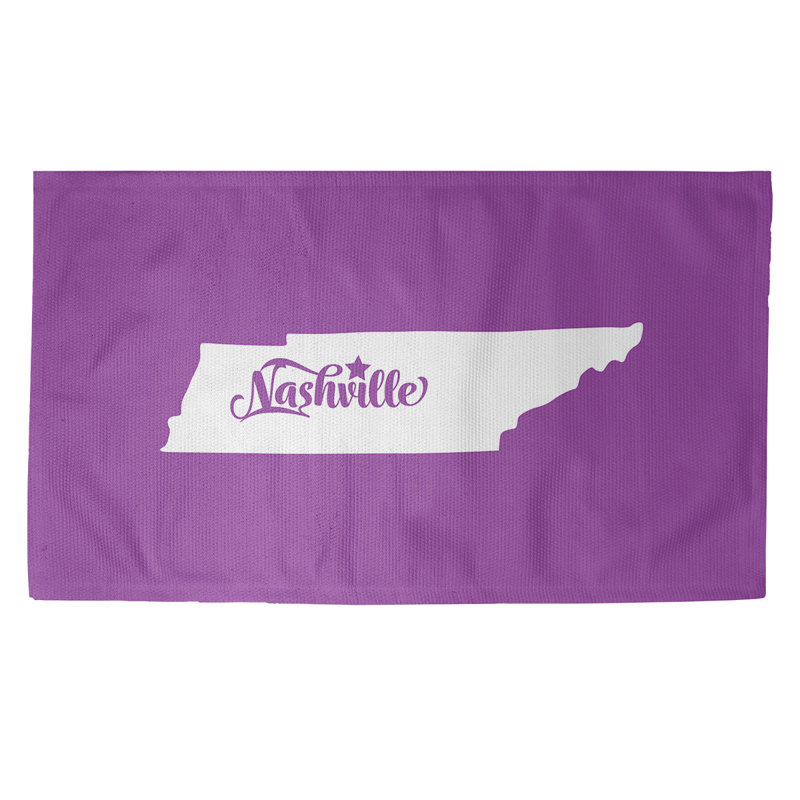 Tapis de zone mauve tennessee Nashville, Rectangle 2 pi x 3 pi