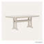 Table de salle à manger POLYWOOD à tréteaux 37,75 po x 72,25 po-50289432