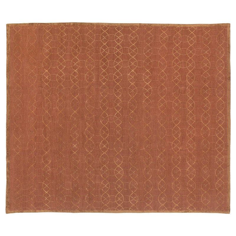 Interlace Geometric Area Rug, Rectangle 6' x 9'