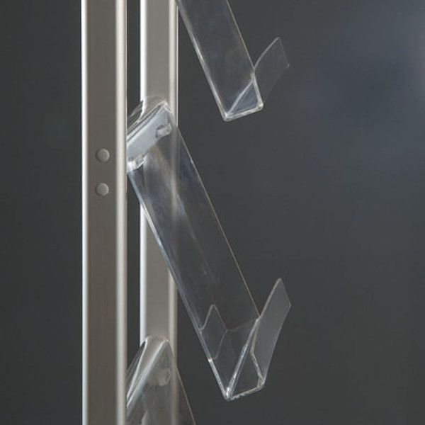 MT Displays 57.09'' H Magazine Rack