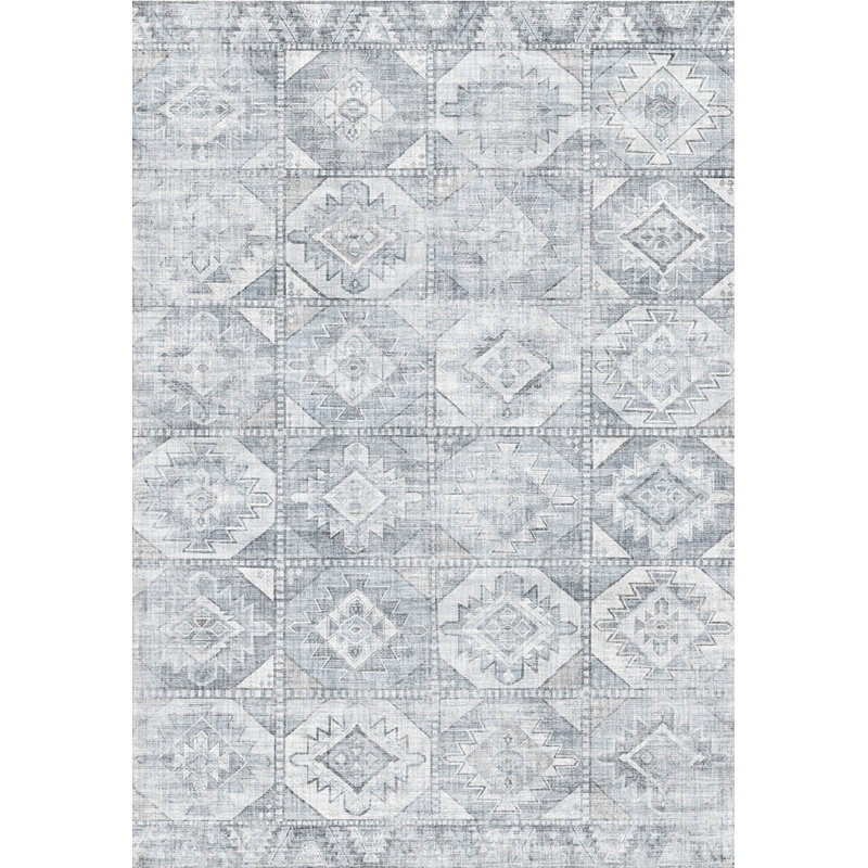 Concise Textured Area Rug