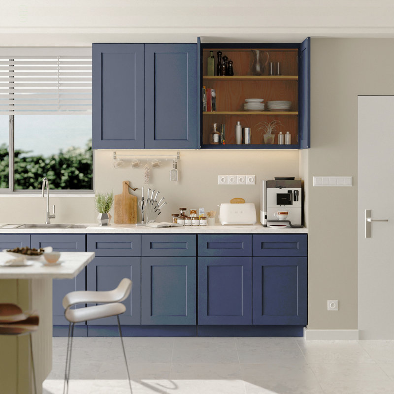 Armoire murale Shaker, H 36 cm x l 36 cm x P 12 cm