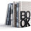 Concrete Agate Non-Skid Bookends Bookend