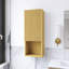 Armoire de rangement haute 35 po en chêne clair