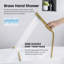 Robinet de baignoire circulaire à poignée simple-116826457