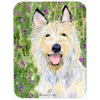 Caroline's Treasures Berger Picard Glass Cutting Board