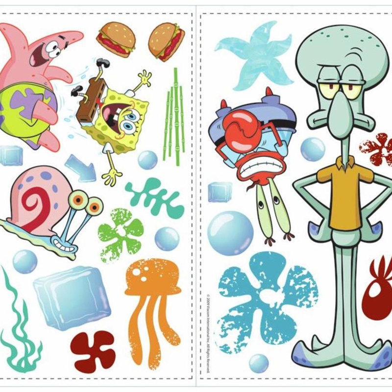 Favorite Characters Entertainment Non-Wall Damaging Wall Decal