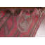 Tapis de couloir tribal fuchsia traditionnel 4 x 9