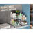 2-Tier Under Sink Cabinet Organizer Sliding Drawer for Pantry, Kitchen, White-2019918196