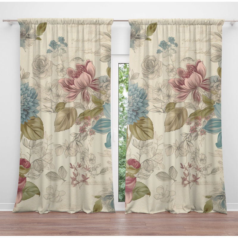 Kaphan Room Darkening Curtain Pair, 20" W x 52" L