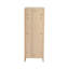 Petit meuble de rangement autoportant de 30 cm (12 po), portes à fermeture amortie, chêne blanc américain, contreplaqué