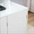 Ideboard With Wavy Texture Buffet Cabinet