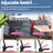 Drafting Chair Ergonomic Tall Office Chair Adjustable Height Computer Chair With Lumber Support Mid Back Task Mesh Desk Chair With Flip Up Arms Footrest Drafting Swivel Stool For Standing Desk, Pink-1138471985