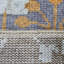 Tapis oriental oriental en viscose noué à la main multicolore