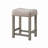 Westin Dining Table Set 4pcs , Beige Fabric, Marble & Rustic Oak Finish