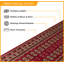 Glencoe Runner Ikat Hand Woven Area Rug-1973360588