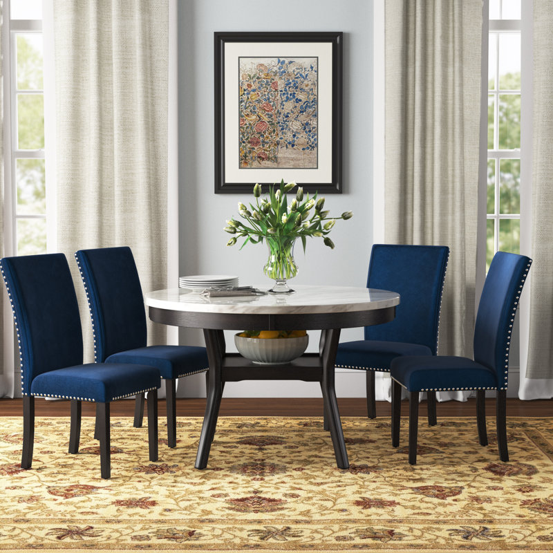 Ensemble repas pour 4 personnes Ebeling, Bleu