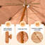 Parasol avec inclinaison, Patio Beach Umbre ...
