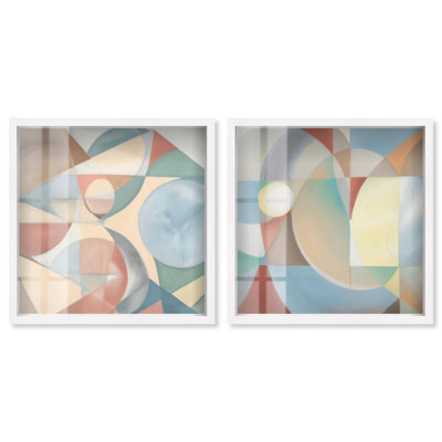 Ensemble d'art mural Pastel