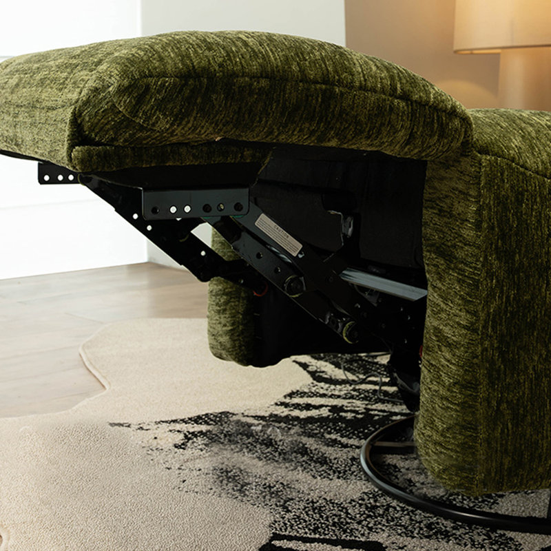 Fauteuil inclinable Chenille, Vert