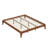 Bamboo Wood Platform Bed Frame-2111828380