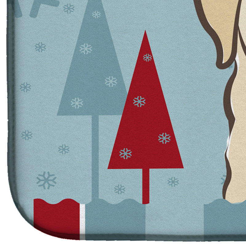 Tapis de séchage winter retriever golden retriever