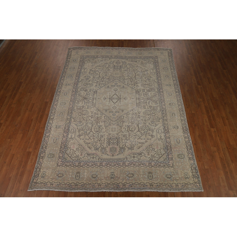 Geometric  Traditional Area Rug 8x11