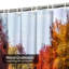 Rideau de douche Autumn River-765587469