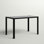 Cheaney Rectangular Glass and Iron Top with Glass and Iron Base Dining Table