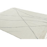 Moroccan Hand Knotted Wool Geometric Area Rug