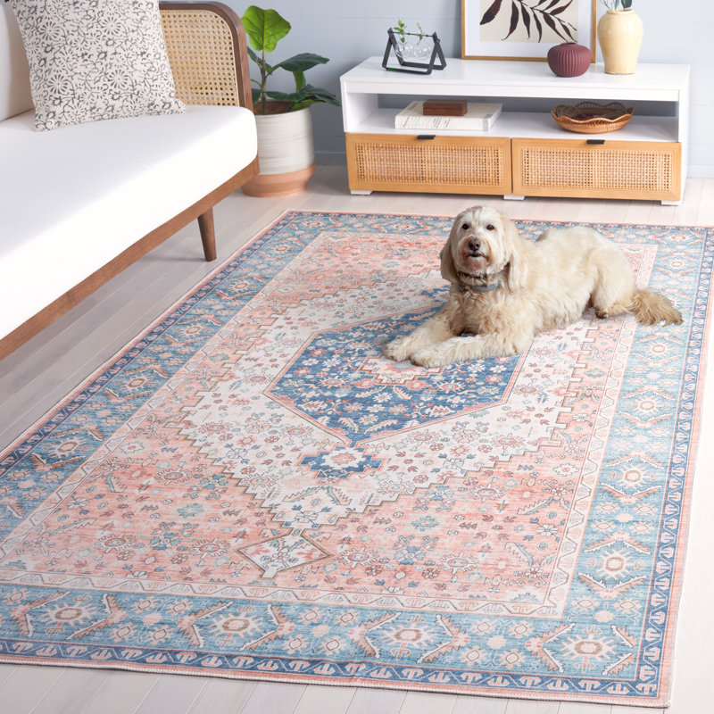 Celisse Machine Washable Performance Oriental Rug, Rectangle 5' x 8'
