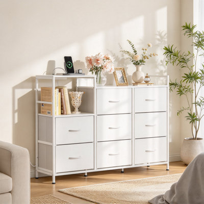 85.8 cm W Chest of 8 Drawers