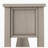 Rustic Wood Storage Sofa Console Table with two Different Size Drawers and Bottom Shelf-1740194102