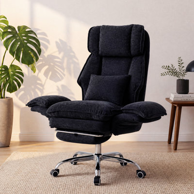 Fauteuil de bureau Chenille Criss Cross