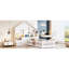 Lit simple blanc avec fenêtre, rangement de tiroir, douilles et support pour lit simple avec tiroirs de chevet, tablette-1170878150