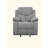 Hymera 38" Wide Chenille Manual Glider Standard Recliner