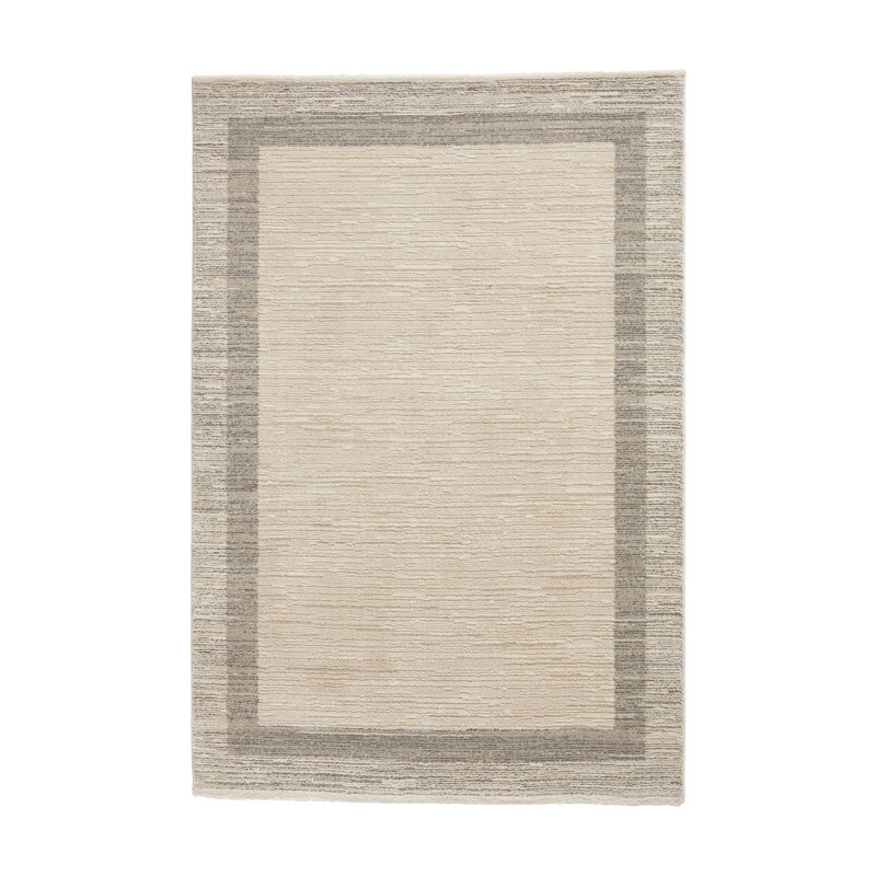 Letendre area rug Machine Woven Rectangle Beige, Rectangle 160cm x 230cm