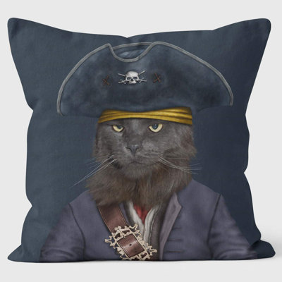 Catbeard Pirate - Pets Rock Cushion