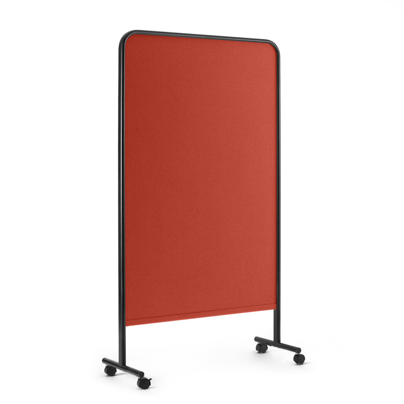 Panneau d'affichage en tissu de but, Noir, Tissage de brique