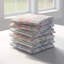 Cotton Stripe Waffle Tea Towel Kitchen Towel