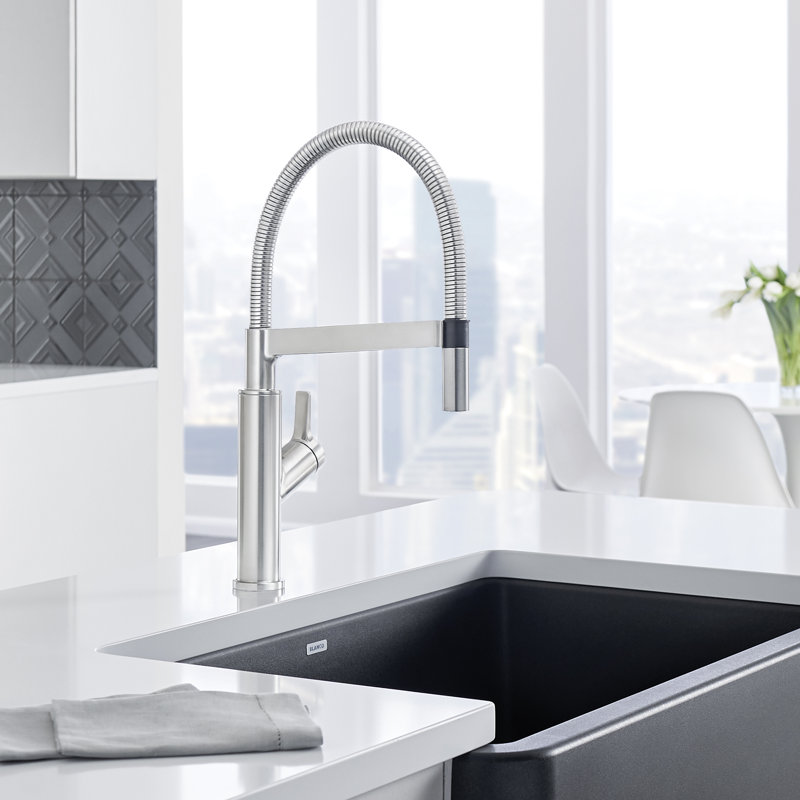 Robinet de cuisine Solenta Senso, Inoxydable