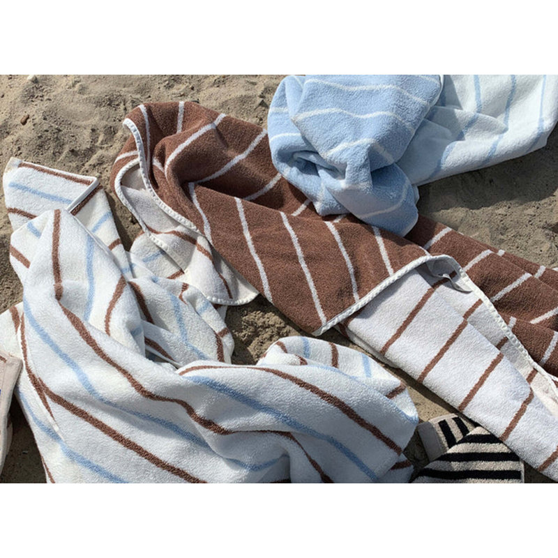 Raita Bath Towel, Caramel