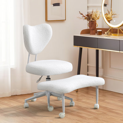 Meditation Chair, An Ergonomic Cross-legged Seating Chair With Lumbar Support And A Height-adjustable Seat Cushion, Ideal For People Engaged In High-i by Latitude Run