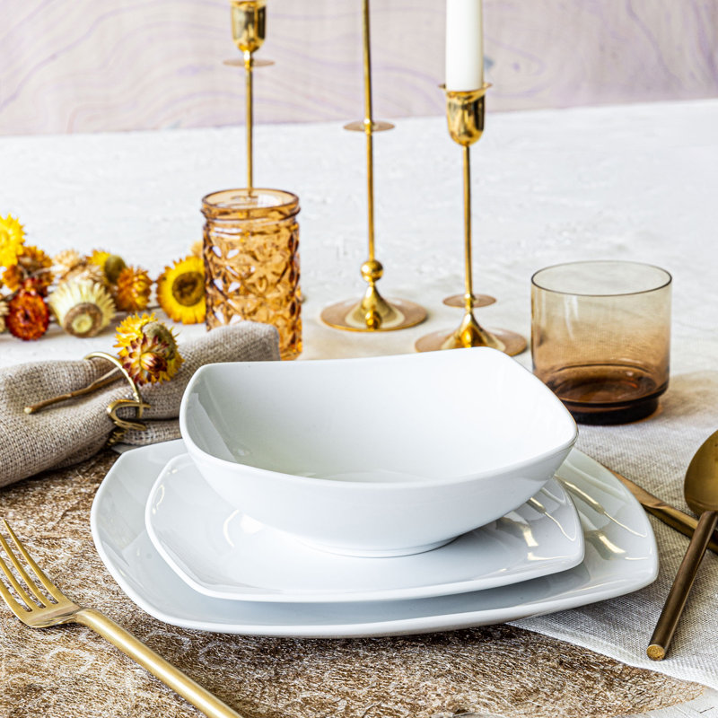 Ceramic Dinnerware - Service for 4