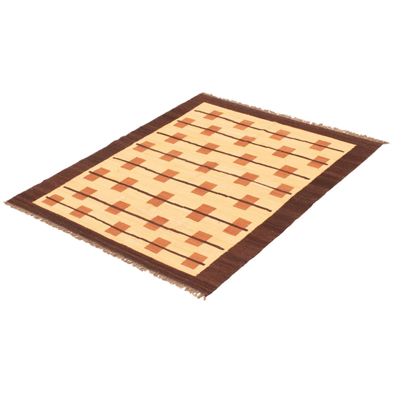 Kilim anatolien ivoire 4 pi 11 po x 6 pi 1 po
