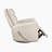 Wilner 35" W Faux Leather Swivel Reclining Glider-1778816876