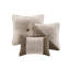 Édredon 7 pièces très grand taupe - velours côtelé, qualité artisanale, tissu respirant